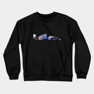 Ayrton Senna's Williams Renault FW16 Illustration Crewneck Sweatshirt